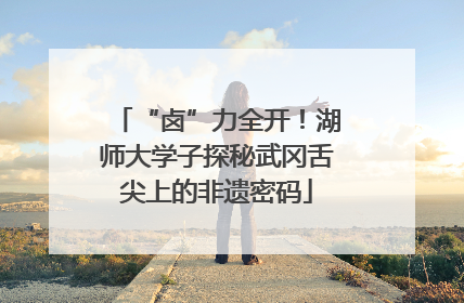 “卤”力全开！湖师大学子探秘武冈舌尖上的非遗密码