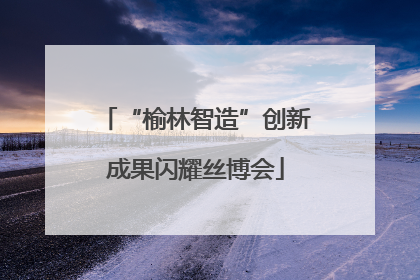 “榆林智造”创新成果闪耀丝博会