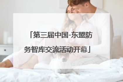 第三届中国-东盟防务智库交流活动开幕