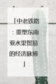 中老铁路：重塑东南亚水果贸易的经济脉搏