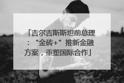 吉尔吉斯斯坦前总理：“金砖+”推新金融方案，重塑国际合作