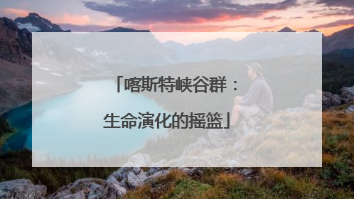 喀斯特峡谷群：生命演化的摇篮