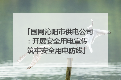 国网沁阳市供电公司：开展安全用电宣传 筑牢安全用电防线