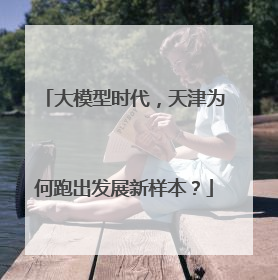 大模型时代，天津为何跑出发展新样本？