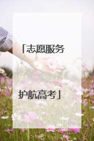 志愿服务 护航高考