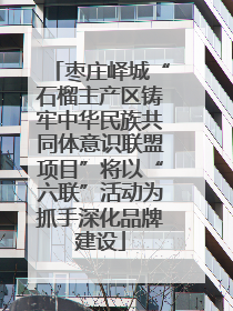 枣庄峄城“石榴主产区铸牢中华民族共同体意识联盟项目”将以“六联”活动为抓手深化品牌建设