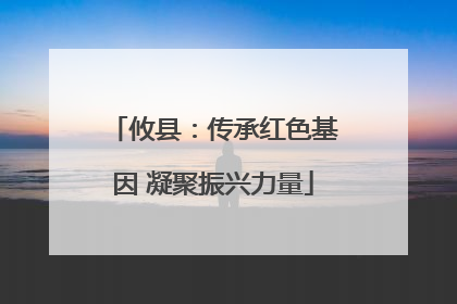 攸县：传承红色基因 凝聚振兴力量