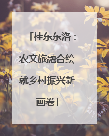桂东东洛：农文旅融合绘就乡村振兴新画卷