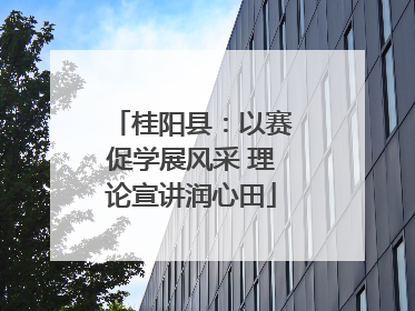 桂阳县：以赛促学展风采 理论宣讲润心田