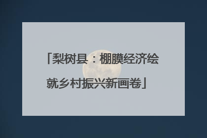 梨树县：棚膜经济绘就乡村振兴新画卷