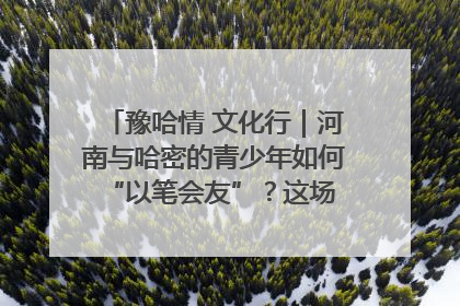 豫哈情 文化行｜河南与哈密的青少年如何 “以笔会友”？这场书画展藏着答案