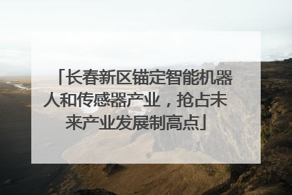 长春新区锚定智能机器人和传感器产业，抢占未来产业发展制高点