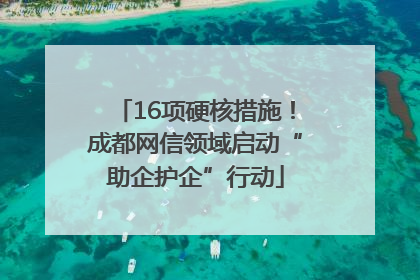 16项硬核措施！成都网信领域启动“助企护企”行动