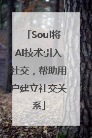 Soul将AI技术引入社交，帮助用户建立社交关系